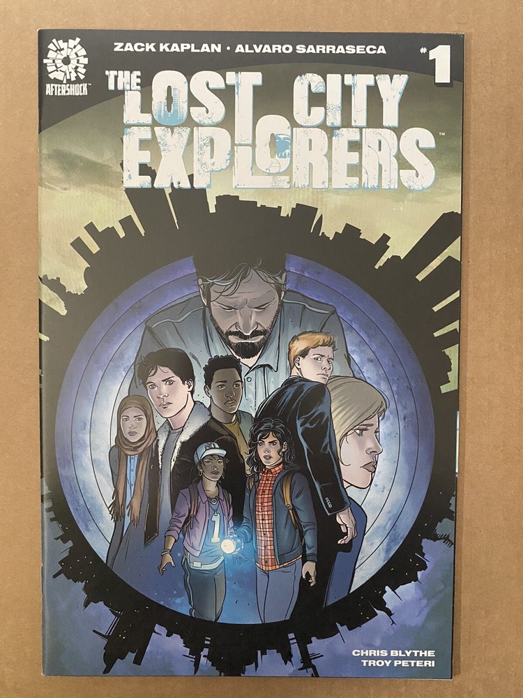 The Lost City Explorers #1 2018 Variant Comic Book Optioned for Film