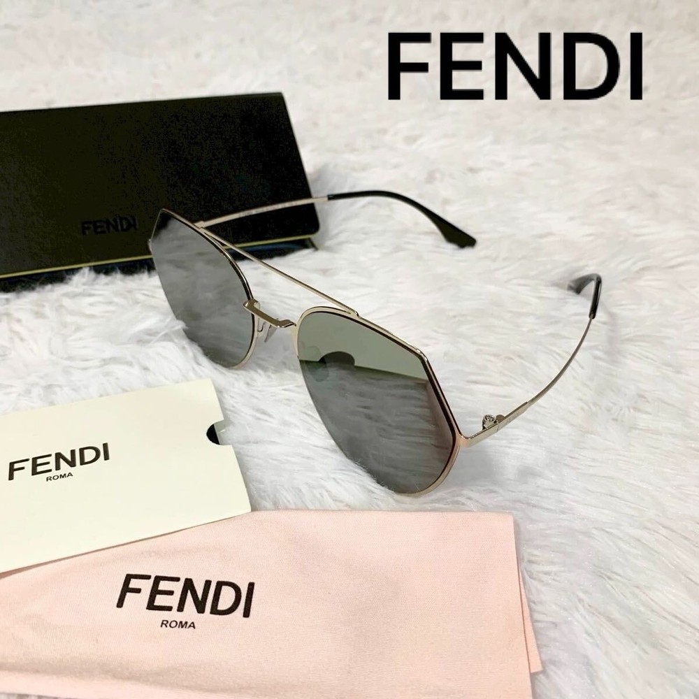 Fendi FF0194/S 3YG0T Sunglasses with Case and Special Cleaning Cloth