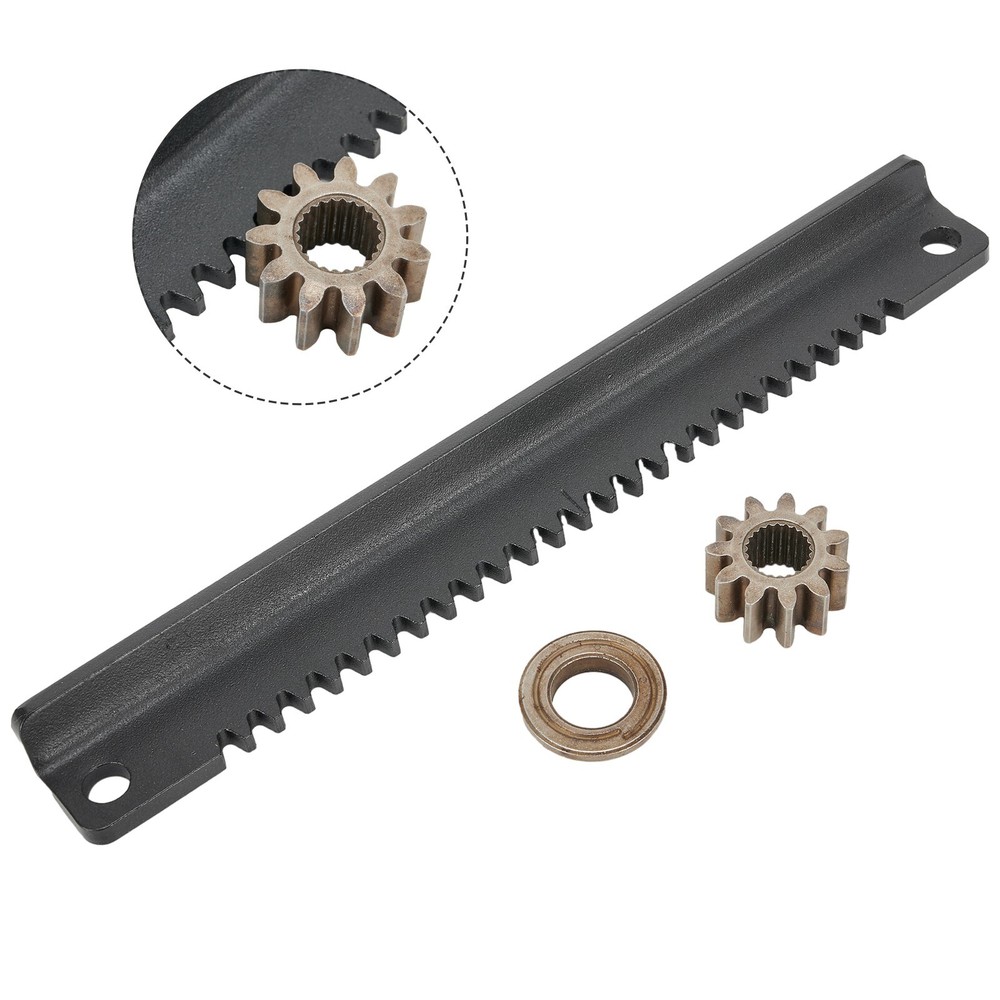 1x Steering Rack Plate W/ Steering Shaft Pinion Gear & Bushing For 783-06988A