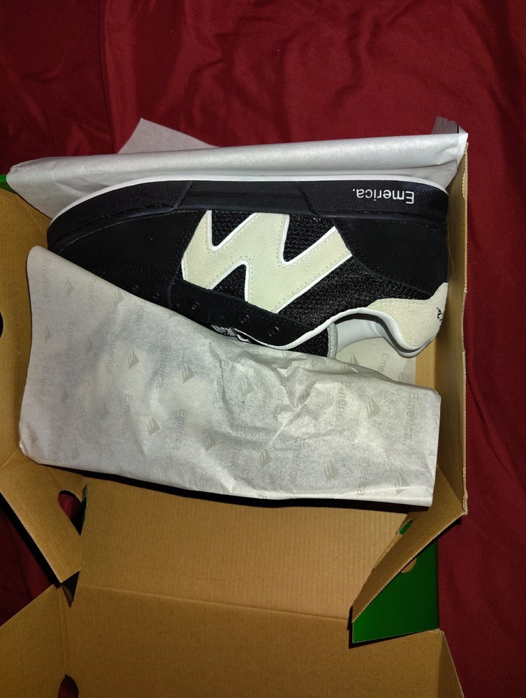 Emerica OG-1 Black/White Size 11 Brand New In Box