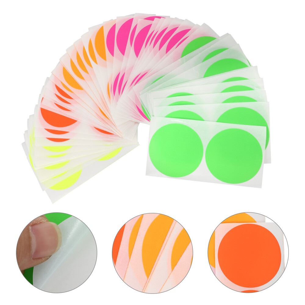 Custom Round Color Stickers - Practical & Affordable Labels for Any Need