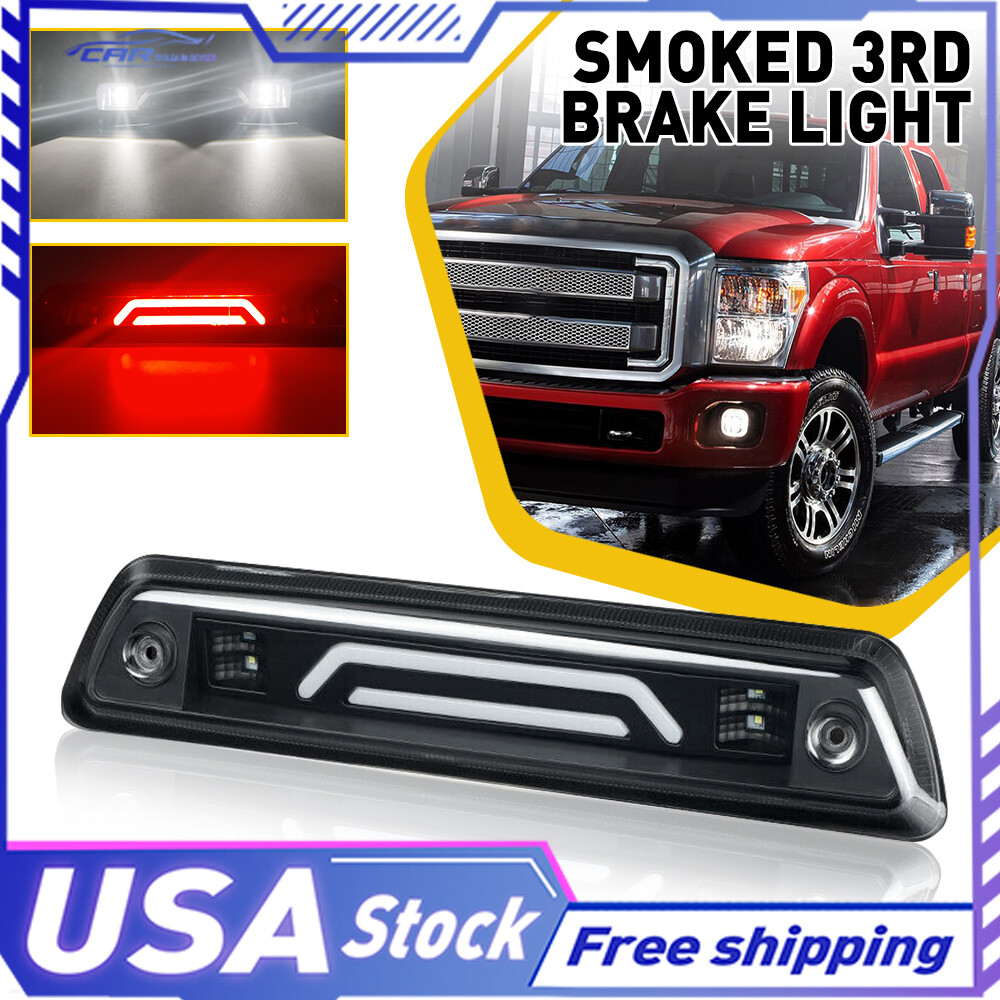 AUXITO Smoke LED Third Brake Light Cargo Tail Lamp for 2009-2014 Ford F150