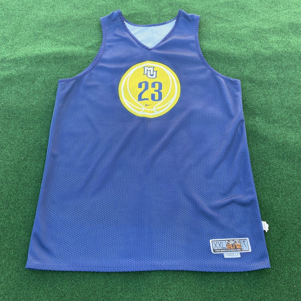 Vintage Marquette Flying Eagles Nike Elite #23 Team Issued Practice Jersey