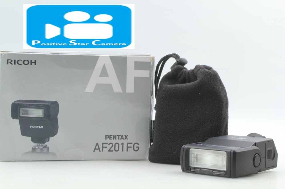 🎦👀[Almost Unused] Pentax Ricoh camera AF201 FG Compact Auto Flash From JAPAN