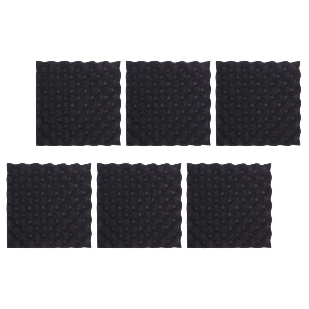 6 Pcs Sound-absorbing Cotton Sound-proof Mattress Topper Crate Foam Pad Mats