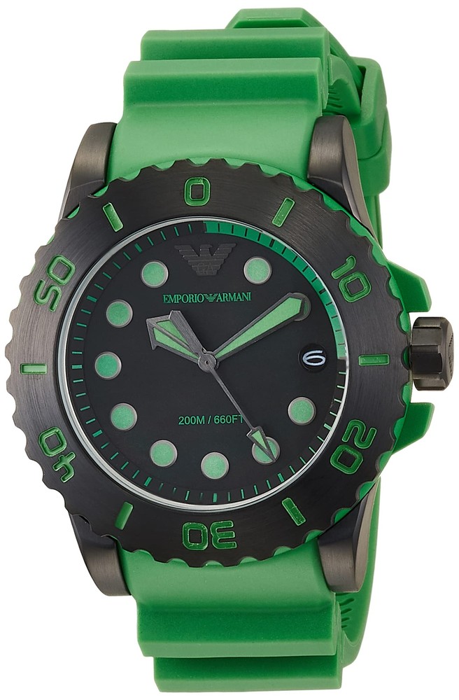 [Emporio Armani] Watch Acqua Ar11440 Men'S Green No.149