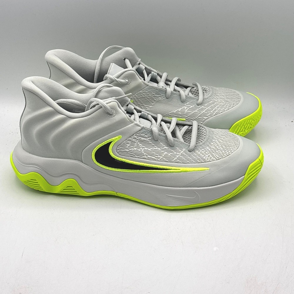 Nike Giannis Immortality 4 Men Basketball Shoes 10.5 Silver Volt FQ3680-007