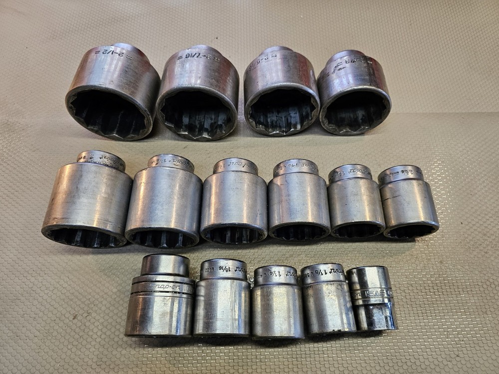 15pc Snap-On Bluepoint 12pt 3/4