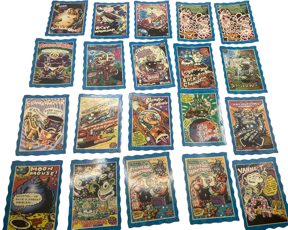 Oddbodz Space Series Glow Zone 20 Cards 1996 – Australian 90s