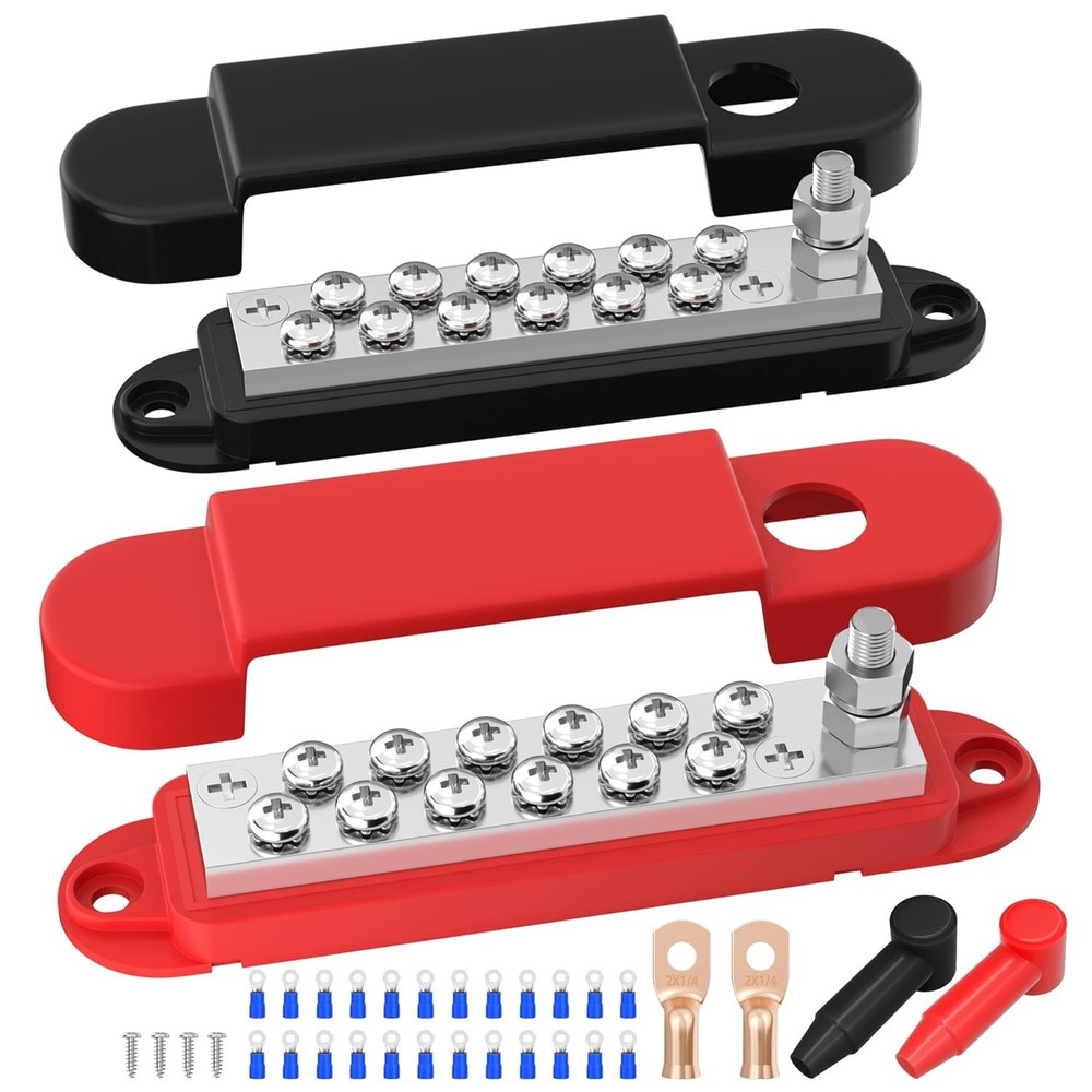 Power Distribution Block 12V 150A 1/4