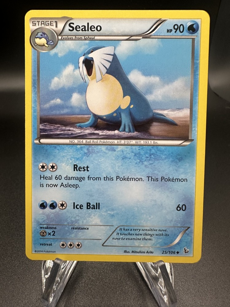 Sealeo - 25/106 Flashfire - Pokémon TCG