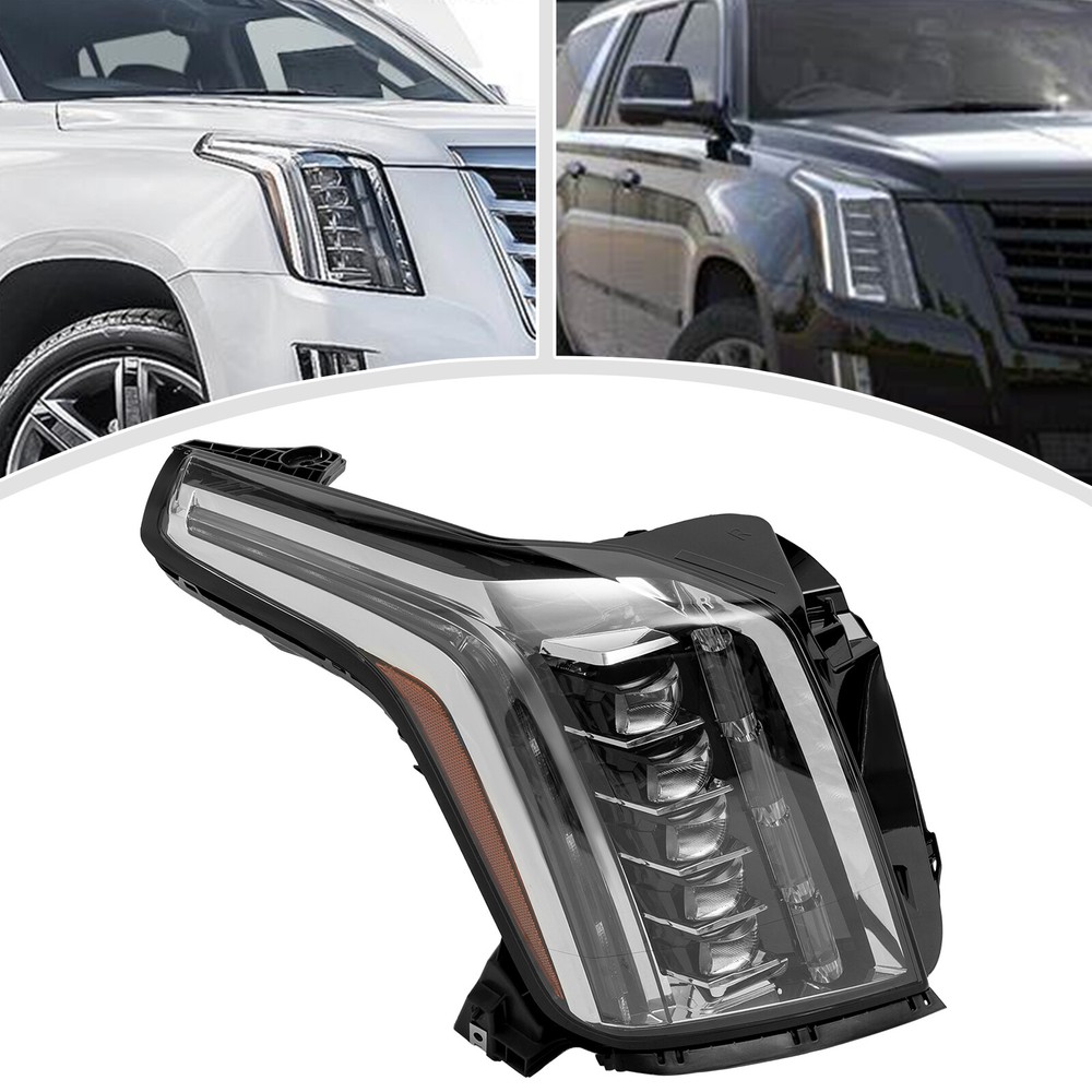 For 2015-2020 Cadillac Escalade ESV LED Headlight Headlamp Right Passenger Side