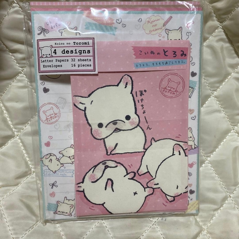 Heisei Retro Koinu no Toromi San-X French Bulldog Memo Pad San-X #a351c8