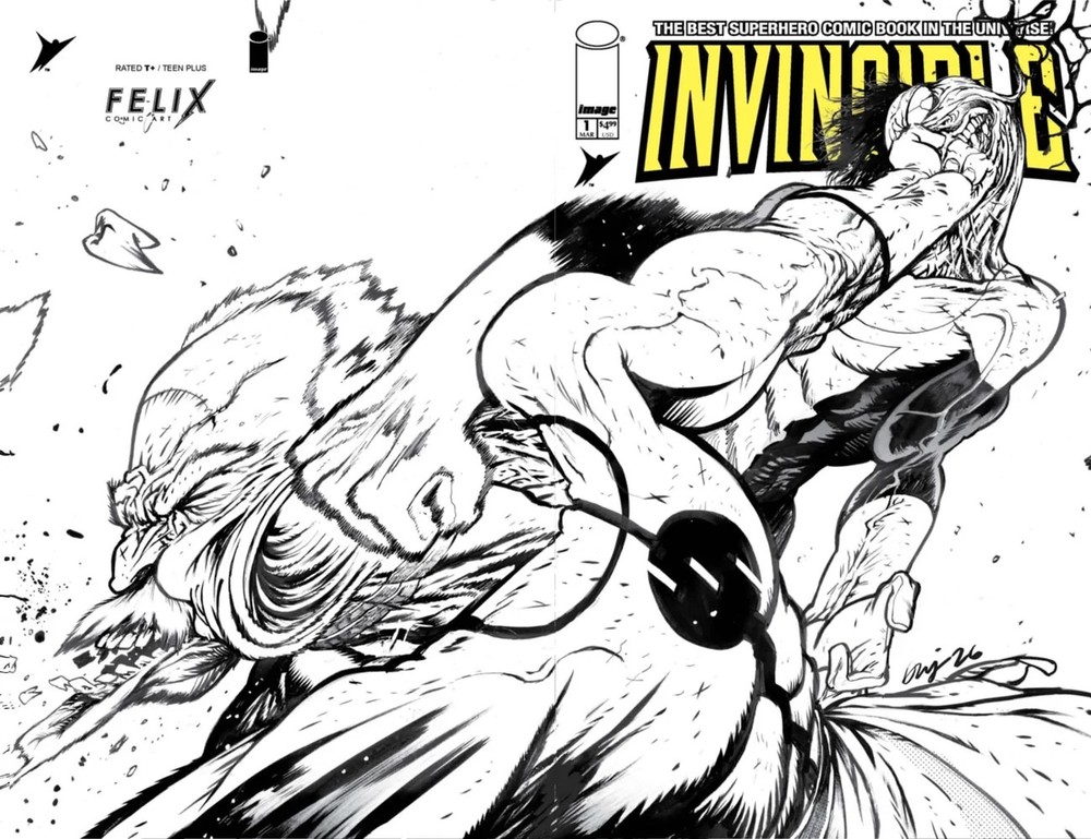 Invincible Foil Edition #1 Reprint Daniel Warren Johnson Felix Comic Exclusive