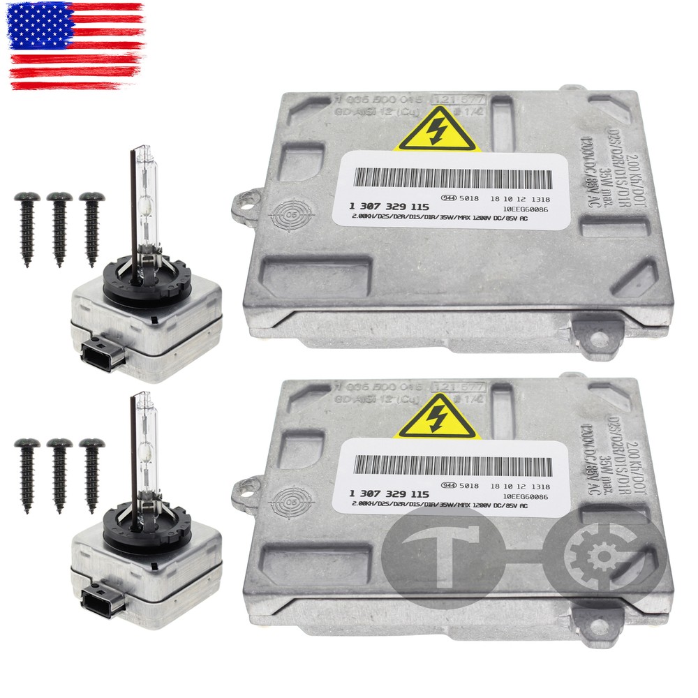 For 06-07 Cadillac DTS 2SET Xenon Ballast & D1S Bulb Kit Control Unit Computer