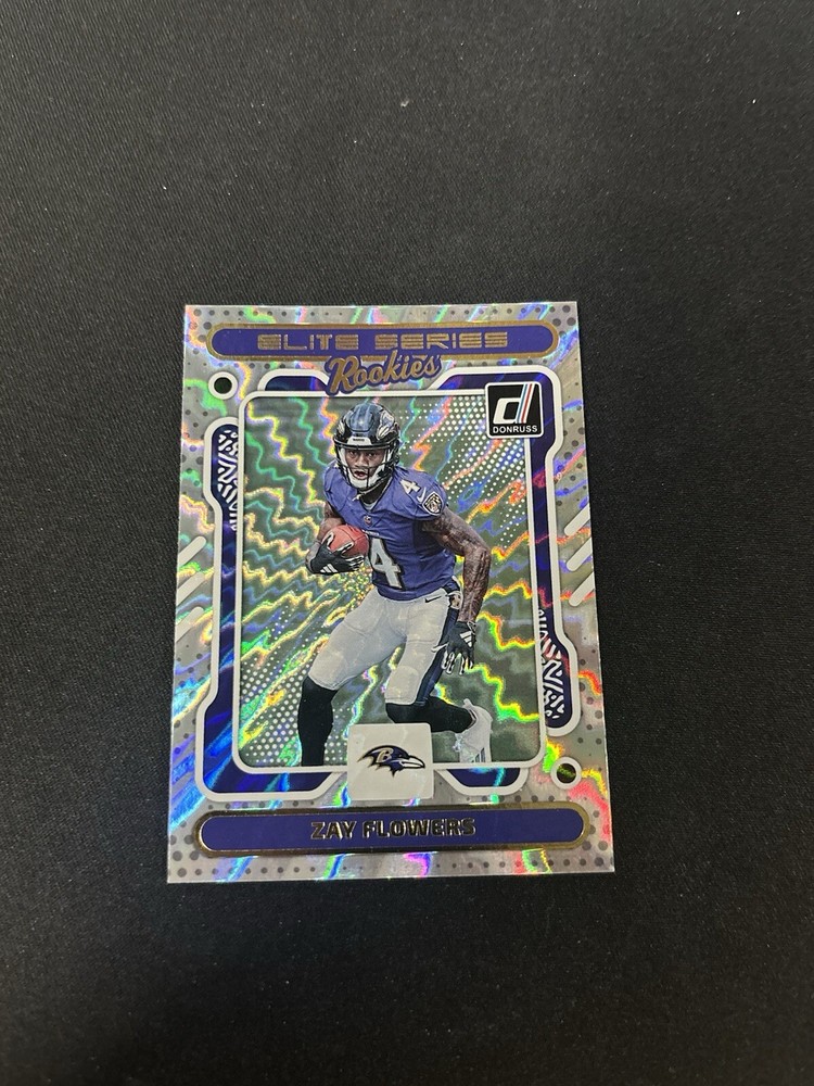 2023 Donruss The Elite Series Rookies #9 Zay Flowers RC Rookie Ravens