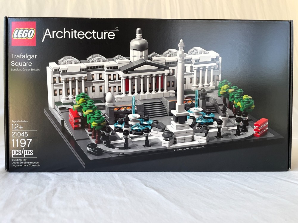LEGO Architecture Trafalgar Square 21045 Retired Sealed New Set