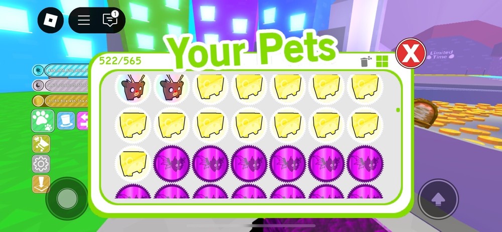 Pet Simulator 1 Pets Gold Penguins