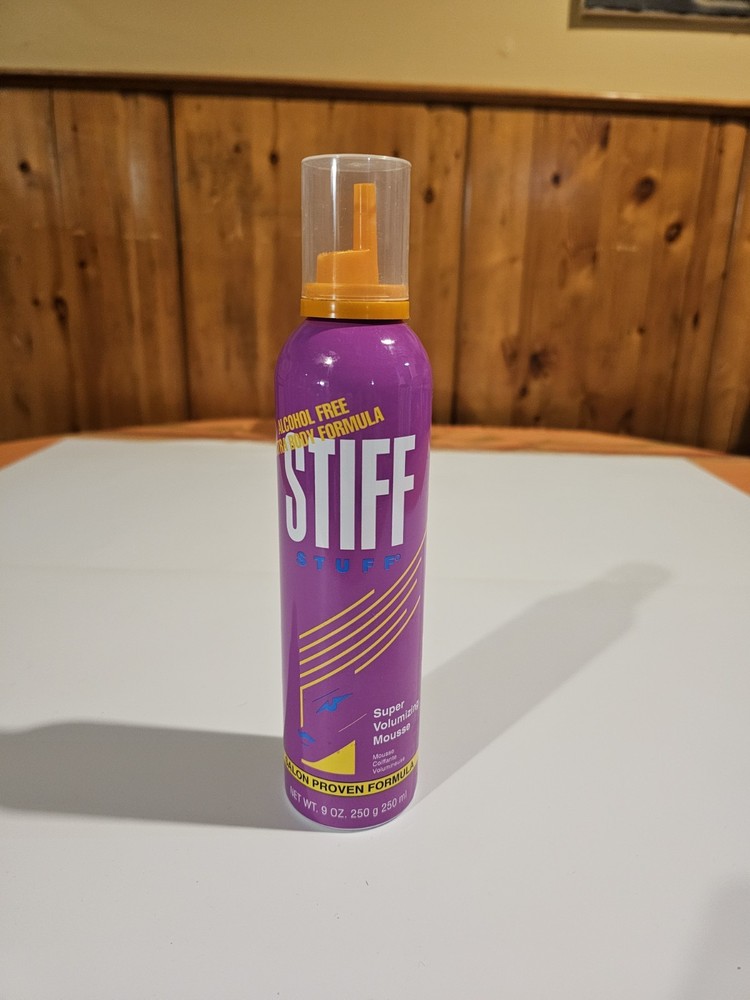 Stiff Stuff Super Volumizing Mousse Vintage 1994 9oz/250 mL RARE