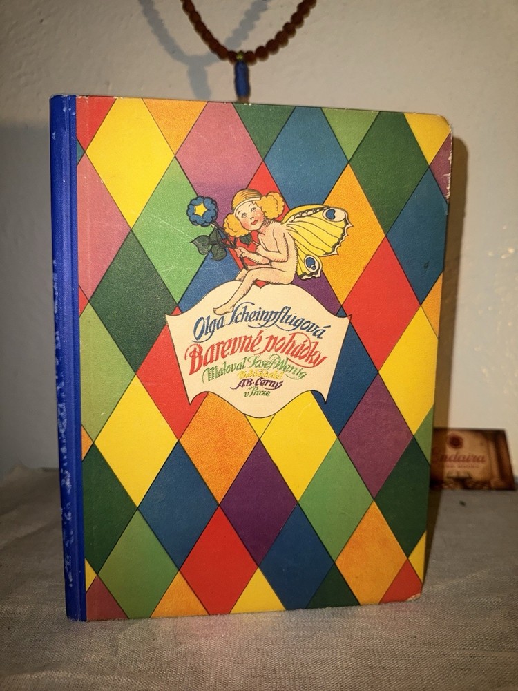 1924 Barevné Pohádky Olga Scheinpflugová – Czech Fairy Tales Antique Book