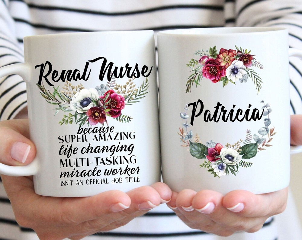 Personalized Renal Nurse Gift For Women L Thank You Appreciation Birthday
