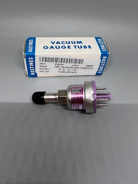 TELEDYNE VACUUM GAUGE DV-4D TUBE THERMOCOUPLE, PLASMA ASHER