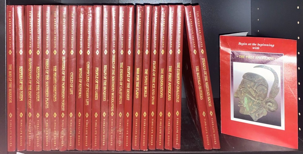 Time-Life Books 'The American Indian' Full 23 Volume Set & Introductory Pamphlet