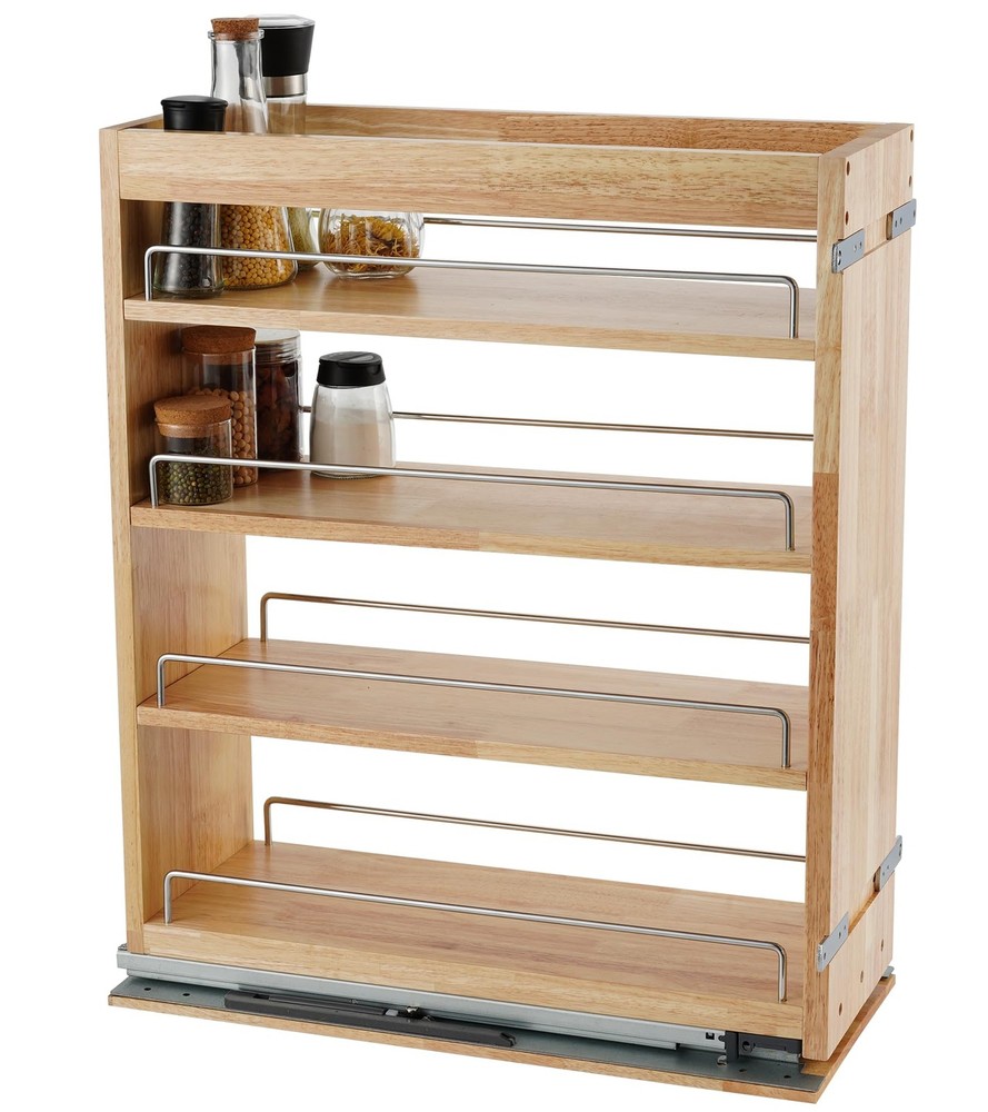 Pull Out Spice Rack Organizer for Cabinet, (5
