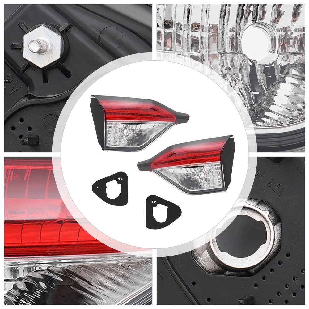 Pair Inner Trunk Lid Tail Lights For 2020-21 Toyota Corolla L/LE/SE Left & Right