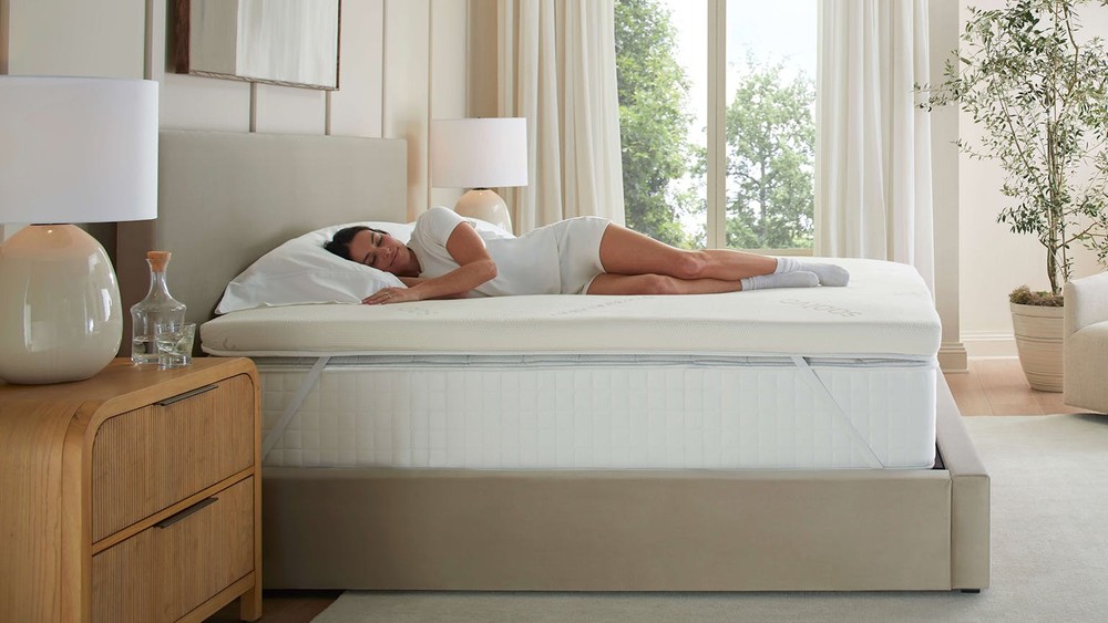 Saatva Graphite Memory Foam Mattress Topper NO IMPORT FEES