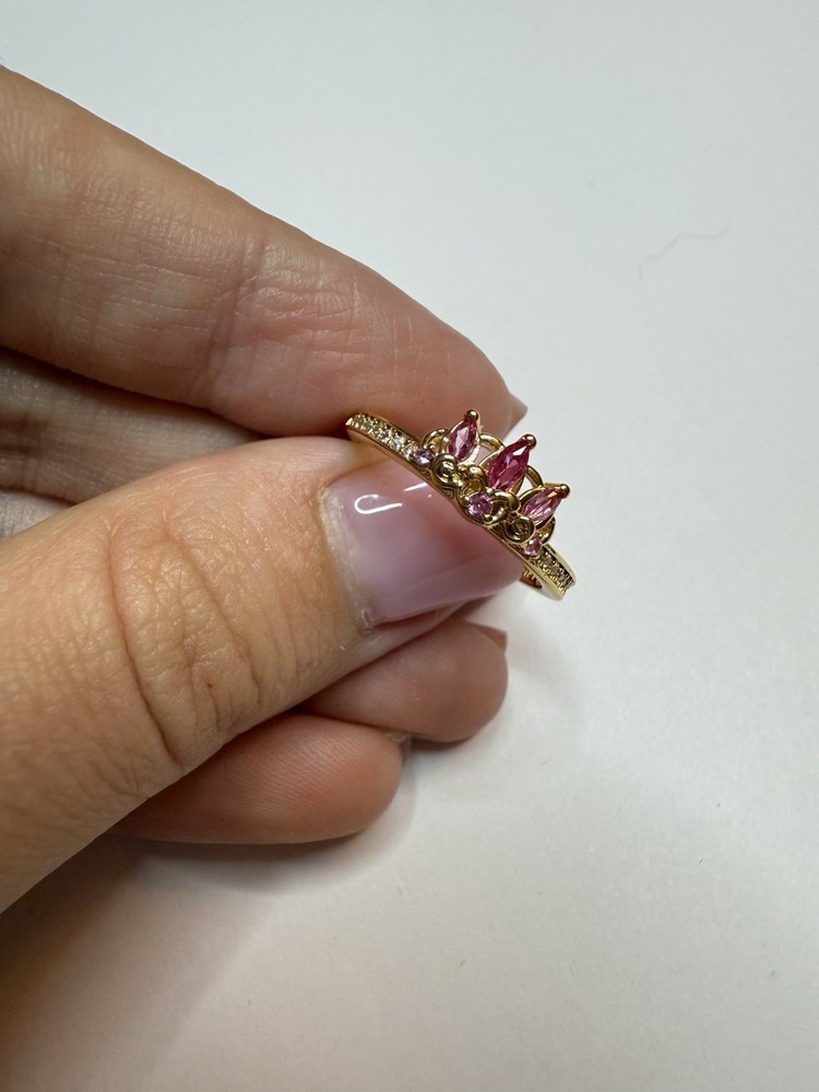 Disney Princess Rapunzel Tiara Ring by Lady Pandora Size 8