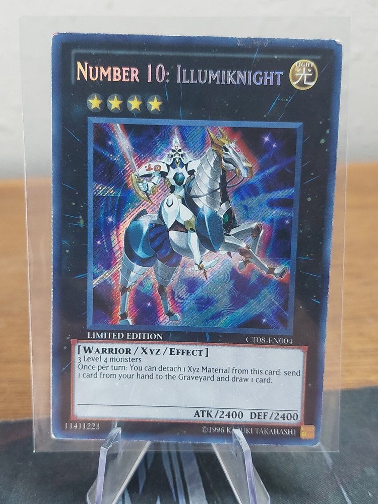 Yu-Gi-Oh! HP Number 10 Illumiknight CT08-EN004 Secret Rare Limited Edition