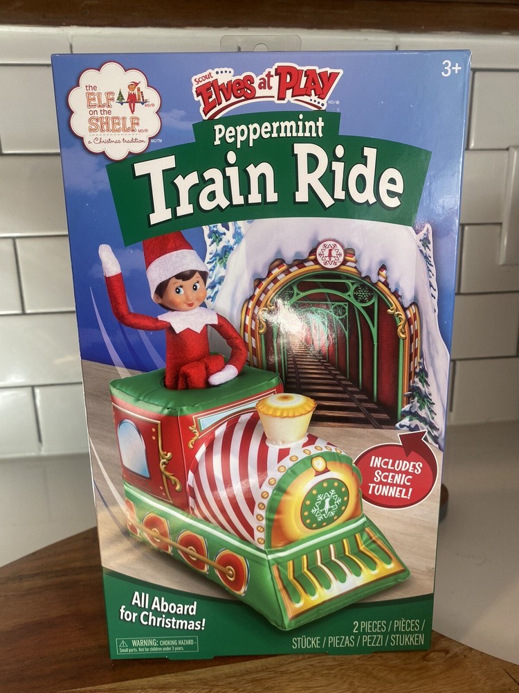 The Elf On The Shelf Scout Elves At Play Peppermint Train Ride