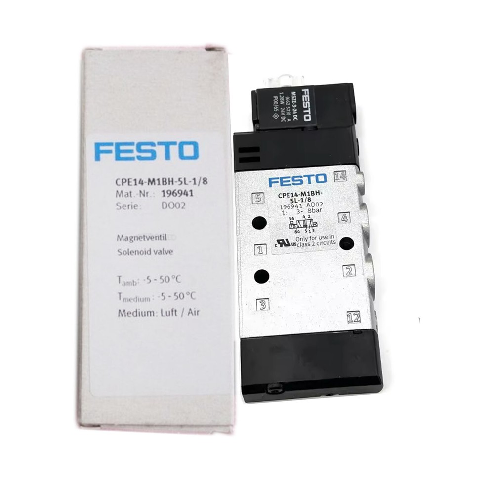 1PCS New Festo CPE14-M1BH-5L-1/8 196941 Selenium Valve Free delivery