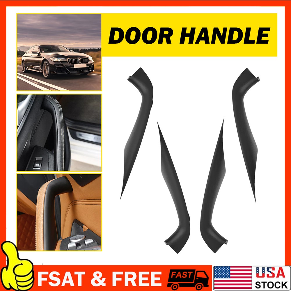 Interior Door Handle Panel Pull Trim Cover for BMW 5Series G30 G31 G38 18-23