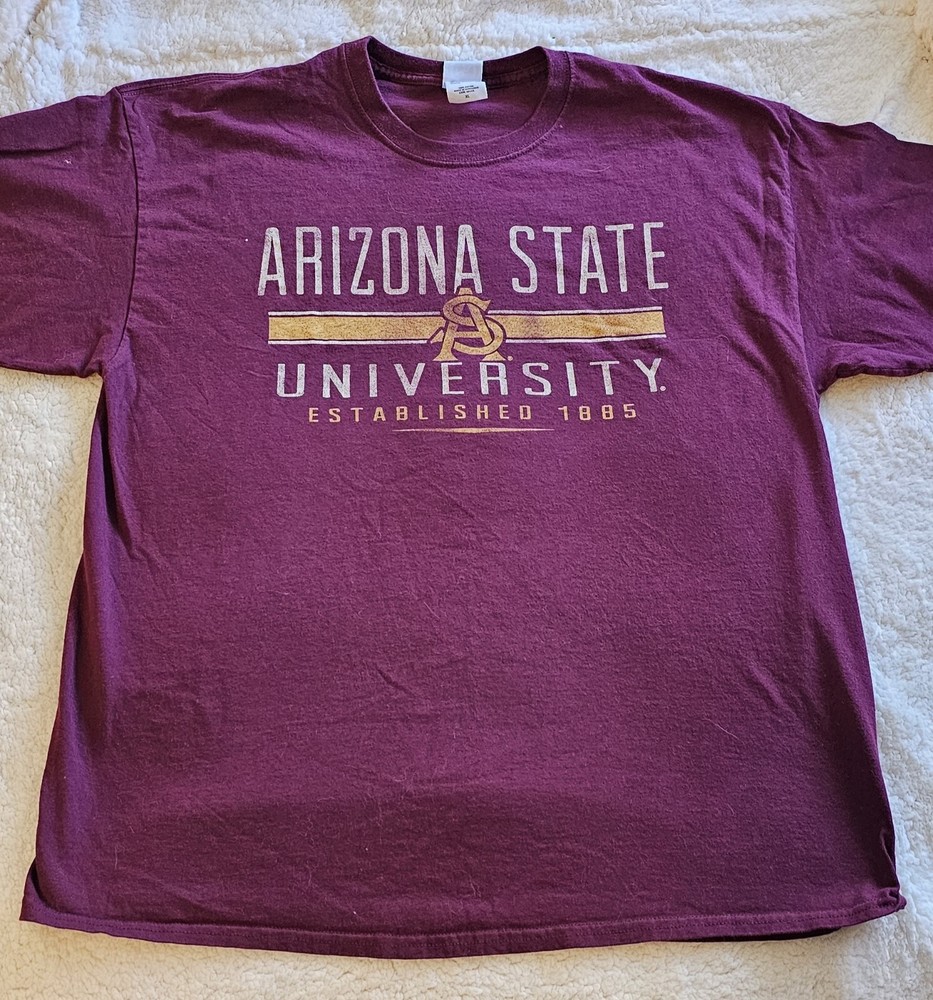 AZ State Maroon Unisex Xlg Tshirt