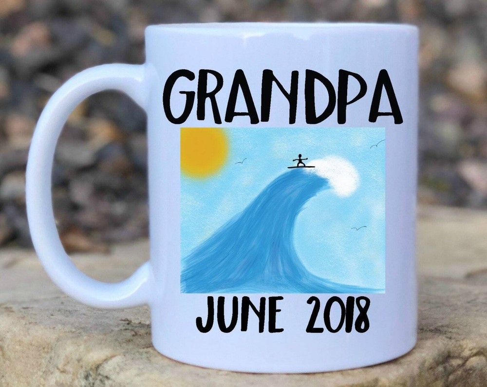 Surfer Grandpa Mug New Grandpa Mug Grandfather Mug Grandpa Gift Gift For Grandpa