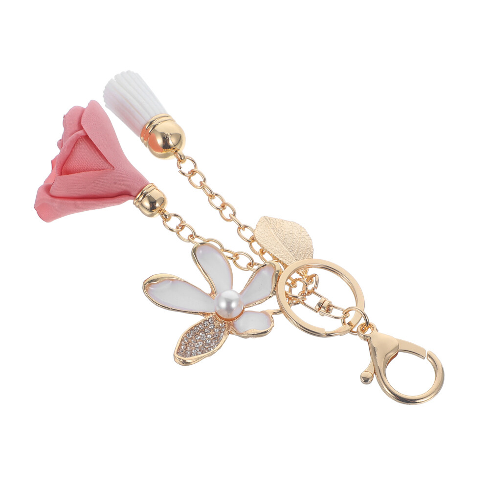 Bags Pendant Car Key Chain Daisy Keychain Jewelry Charms Miss