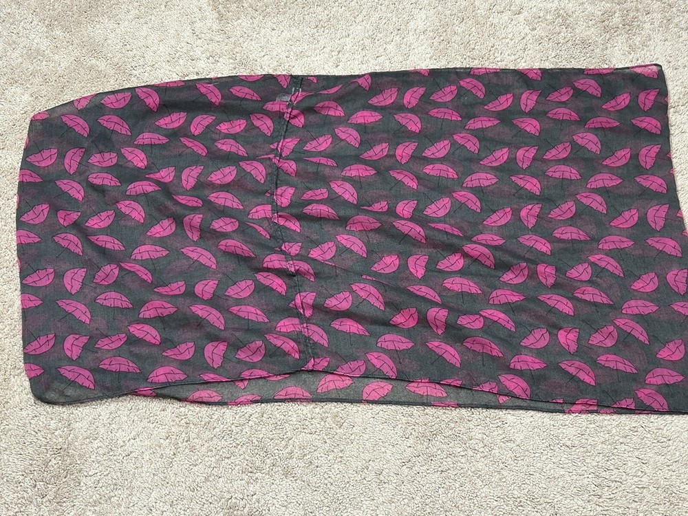 Charming Charlie Multicolor Umbrella Print Infinity Scarf Comfort Style