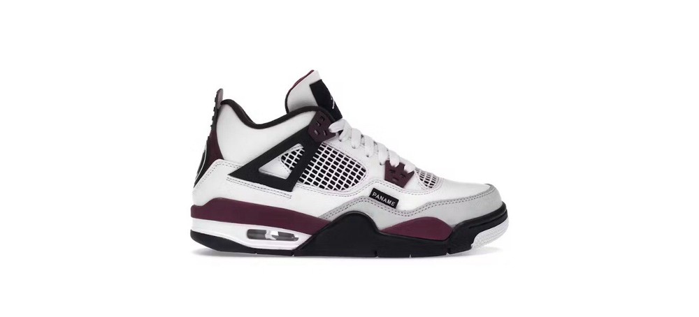 Size 6.5y - Jordan 4 Retro x Paris Saint-Germain Bordeaux 2020
