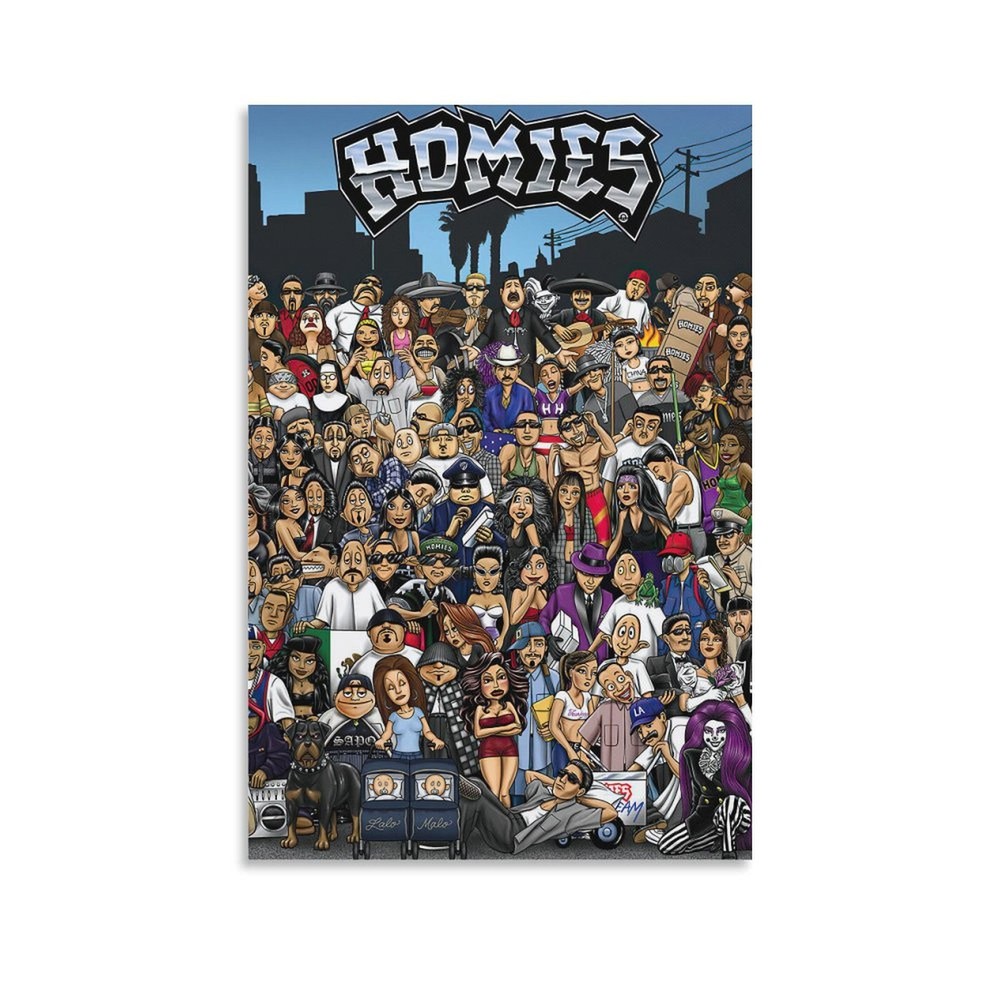Homeless Poster Canvas Art Print by Arbinger