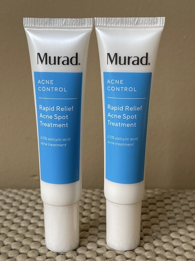 Murad Rapid Relief Acne Spot Treatment 0.5oz 2pcs Exp-11/2026