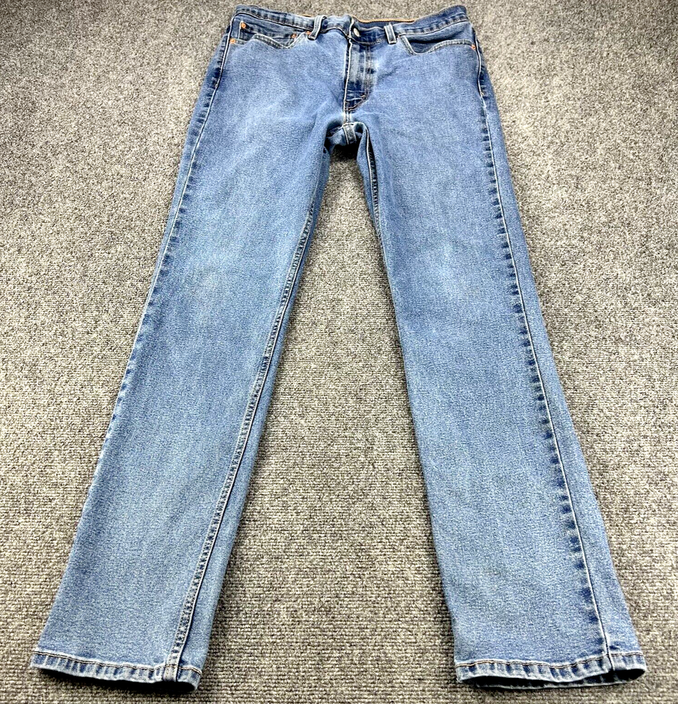 Levis 511 Jeans Mens 34x34 (Actual 32x34) Straight Denim Pants Y2k Skater Wear