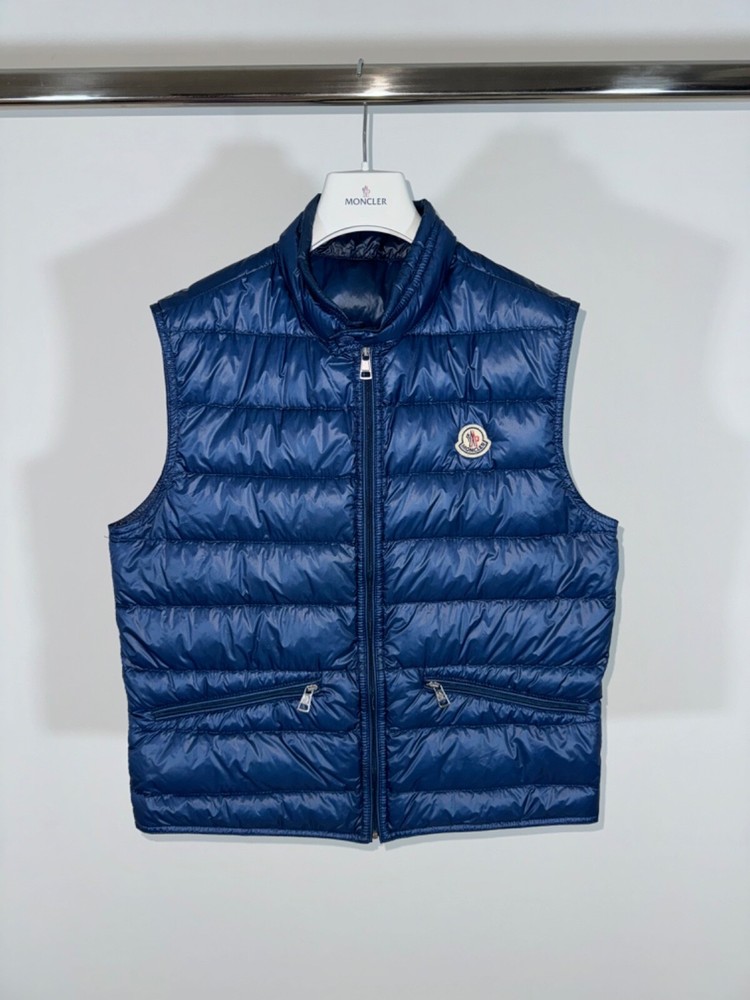 Moncler gilet Gui vest size 2 (S) blue