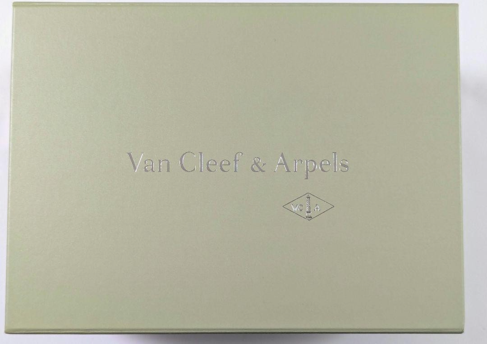 Van Cleef & Arpels Empty Box jewelry Box accessory case Used From Japan F/S