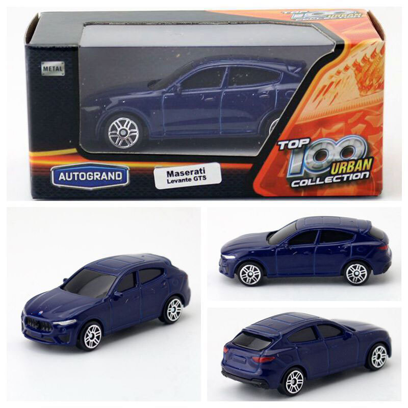 1:64 Maserati Levante GTS Model Car Diecast Kids Toy Cars Toys for Boys Blue