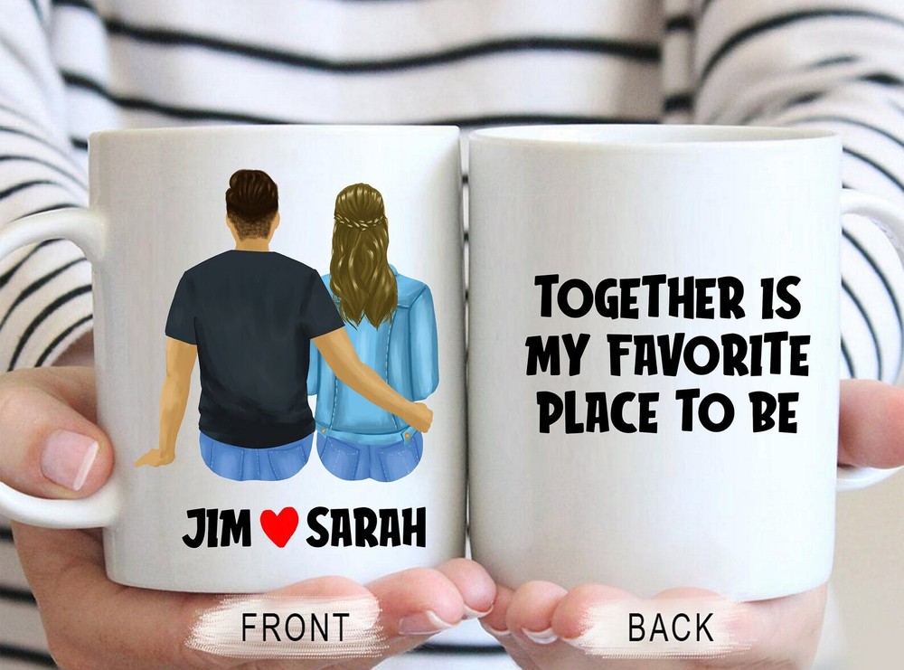 Personalized Couple Mug Personalized Anniversary Mug Customized Anniversary