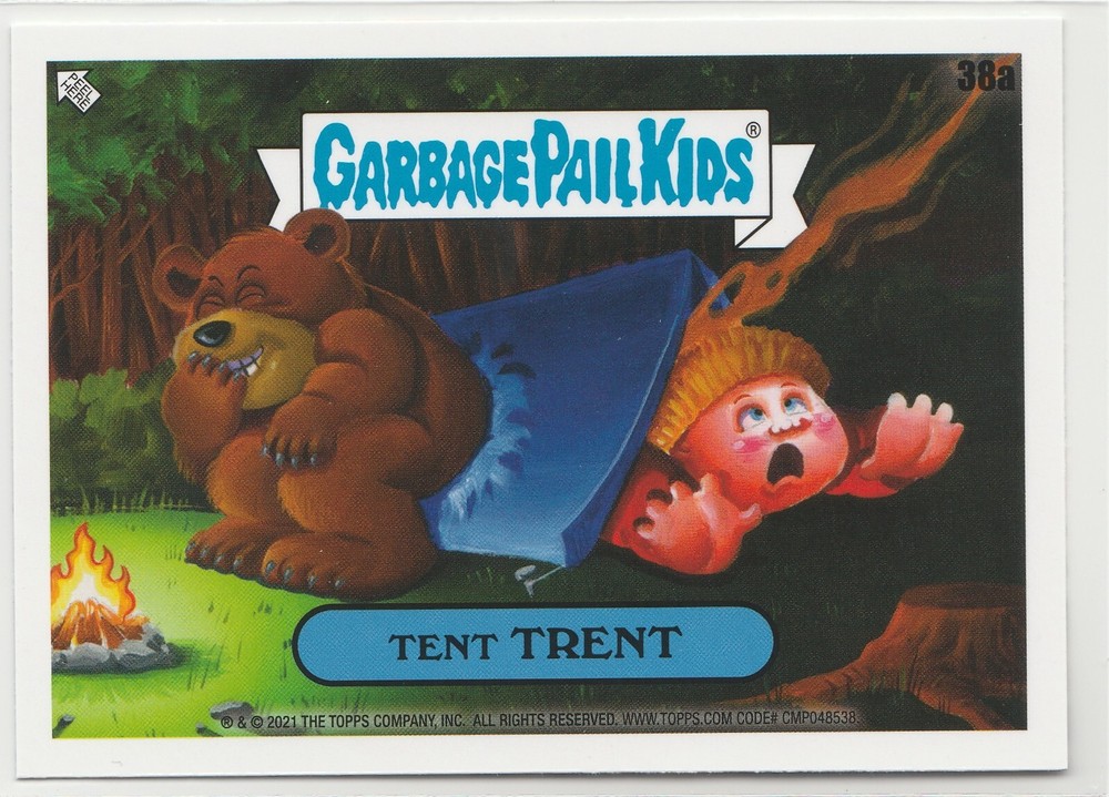Trent #38a Garbage Pail Kids GPK 2021 Vacation Series Card