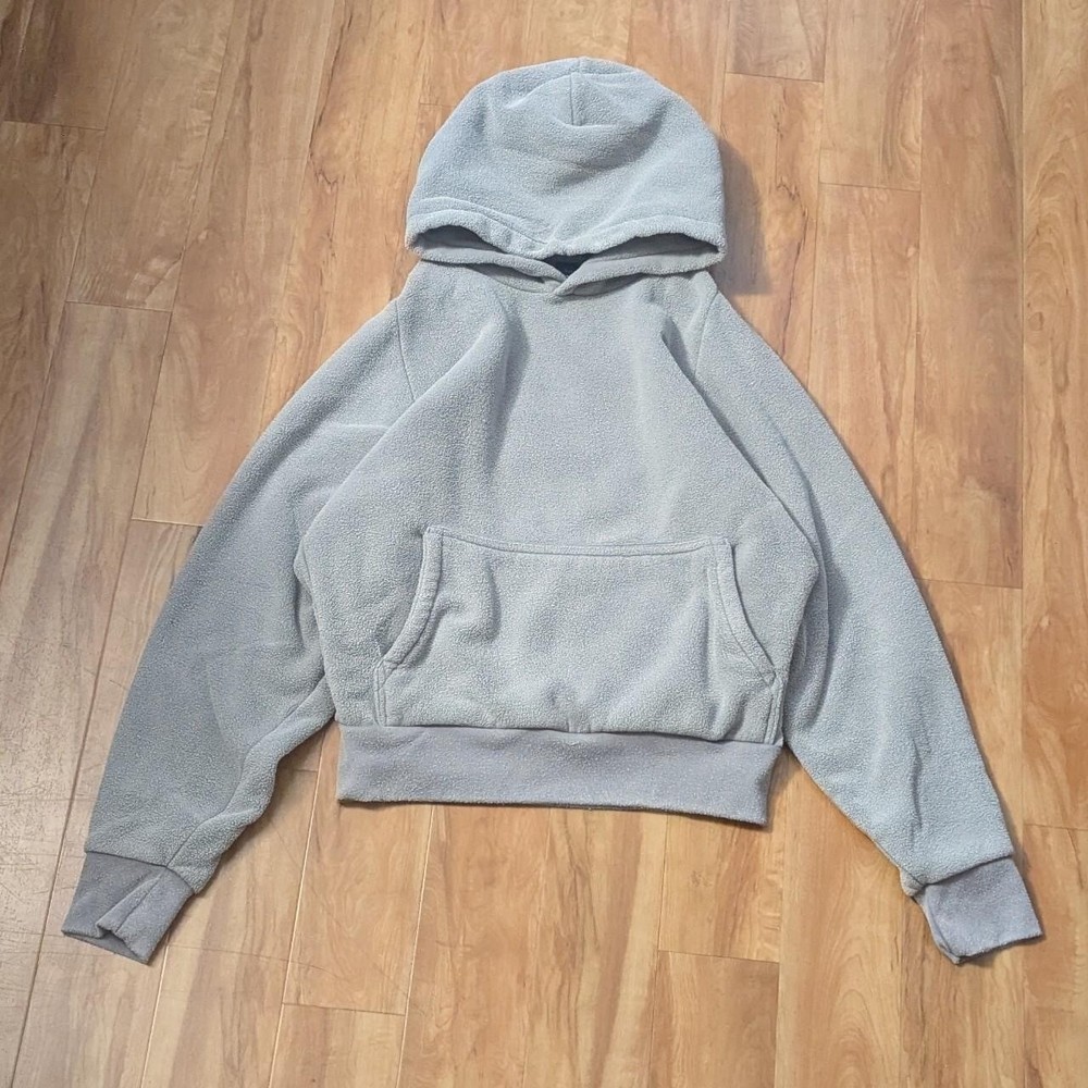 Yeezy x GAP H09 Polar Fleece Hoodie Grey Brand New Rare
