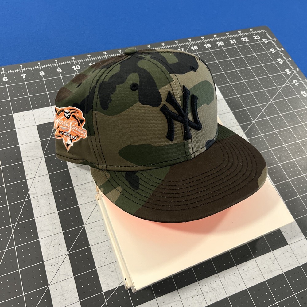 New Era 59Fifty New York Yankees Camo 2000 World Series Hat - Fitted Size 7
